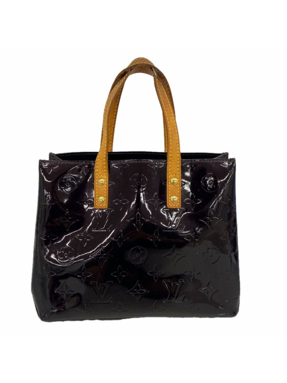 Louis Vuitton Handbag Vernis Reade PM Amarante